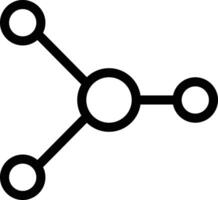 atomvektorillustration auf einem hintergrund. hochwertige symbole. vektorikonen für konzept und grafikdesign. vektor