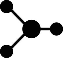 atomvektorillustration auf einem hintergrund. hochwertige symbole. vektorikonen für konzept und grafikdesign. vektor