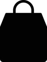 Einkaufstaschen-Vektorillustration auf einem Hintergrund. Premium-Qualitätssymbole. Vektorsymbole für Konzept und Grafikdesign. vektor