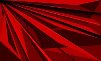 abstrakt rot Geschwindigkeit Zoomen geometrisch Design modern Luxus futuristisch Hintergrund Vektor
