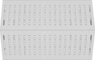 3D-Darstellung des Bauvorhabens vektor