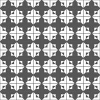 abstrakt geometrisk sömlös svart och vit mönster. scandinavian design. enkel och modern bricka vektor