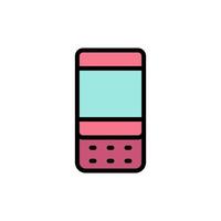 Telefon, Handy, Mobiltelefon, Technologie Vektor Symbol Illustration