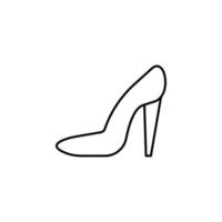Schuh Vektor Symbol Illustration