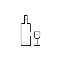 Hebräisch Wein Vektor Symbol Illustration