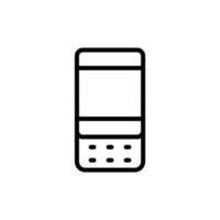 telefon, mobil, teknologi vektor ikon illustration