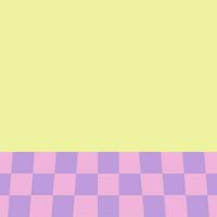 pastell gul och rosa mjuk rutig mönster. kan vara använda sig av för några kort, skriva ut, papper, bakgrund. vektor