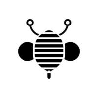Biene Symbol Vektor. Honig Illustration unterzeichnen. Honigbiene Symbol. vektor