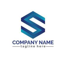 s Brief Logo von Marke Identität, Unternehmen und Geschäft Logo. auf Weiß Hintergrund, Vektor Illustration.