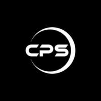 cps Brief Logo Design im Illustration. Vektor Logo, Kalligraphie Designs zum Logo, Poster, Einladung, usw.