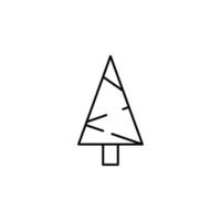 Feier Baum Vektor Symbol Illustration