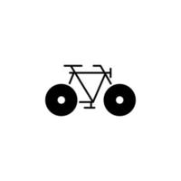 cykel, cykel, transport vektor ikon illustration