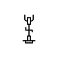 Aufhänger Vektor Symbol Illustration