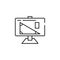 Geometrie Vektor Symbol Illustration