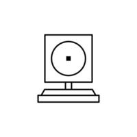 Webcam Vektor Symbol Illustration