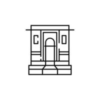 iqbal Mausoleum Vektor Symbol Illustration