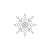 Schneeflocke, Schnee, Winter Vektor Symbol Illustration