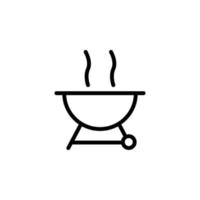 Grill Vektor Symbol Illustration