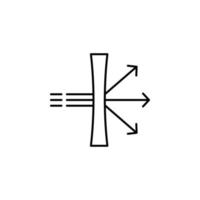 Dispersion Vektor Symbol Illustration
