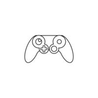gaming trösta vektor ikon illustration