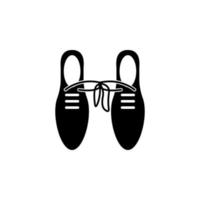 slips ett skor vektor ikon illustration