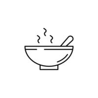 Chinesisch Küche Vektor Symbol Illustration