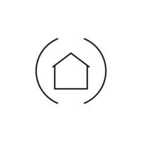 Haus Vektor Symbol Illustration