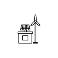 Alternative Energie Vektor Symbol Illustration