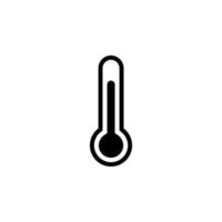 Thermometer Zeichen Vektor Symbol Illustration