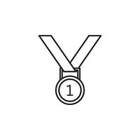 Medaille Vektor Symbol Illustration