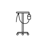 Tropfer Linie Vektor Symbol Illustration