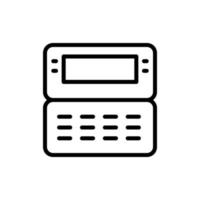 Telefon, Pager Vektor Symbol Illustration