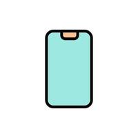 Smartphone, Technologie Vektor Symbol Illustration