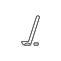 Eishockey, USA Vektor Symbol Illustration