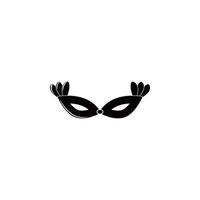 Karneval Maske Vektor Symbol Illustration