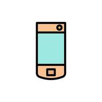 Telefon, Handy, Mobiltelefon, Technologie Vektor Symbol Illustration