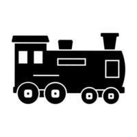 Dampf Lokomotive Vektor Symbol Illustration