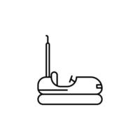 Ausweichmanöver Vektor Symbol Illustration