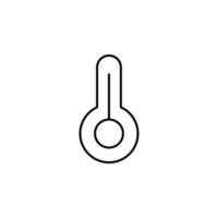 Temperatur Vektor Symbol Illustration