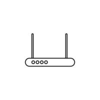 Modem Vektor Symbol Illustration