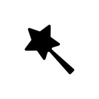 magi wand vektor ikon illustration