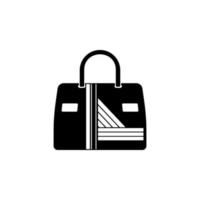 Damen Handtasche Vektor Symbol Illustration