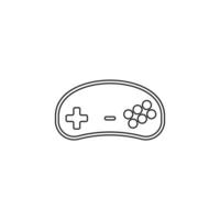Spielen Konsole Vektor Symbol Illustration