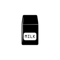 ein Karton von Milch Vektor Symbol Illustration