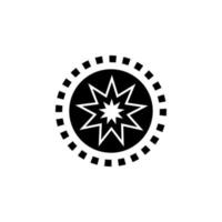 Karaoke, Feuerwerk Vektor Symbol Illustration