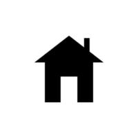Zuhause Vektor Symbol Illustration
