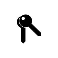 nycklar vektor ikon illustration