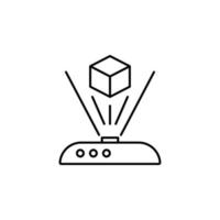 Clever Vakuum Reiniger Vektor Symbol Illustration