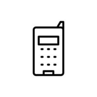 Telefon, Handy, Mobiltelefon, Technologie Vektor Symbol Illustration