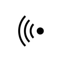 Kommunikation Signal Vektor Symbol Illustration